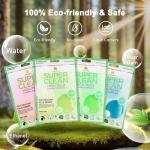 4-Pack Car Cleaning Gels for Interior Detailing