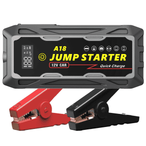 Powerful 3000A Jump Starter with Fast Charger