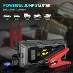Powerful 3000A Jump Starter with Fast Charger
