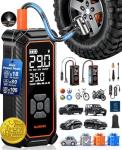 OlarHike Cordless Tire Inflator with LED Gauge