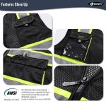 Hi-Vis Reflective Safety Vests for Work