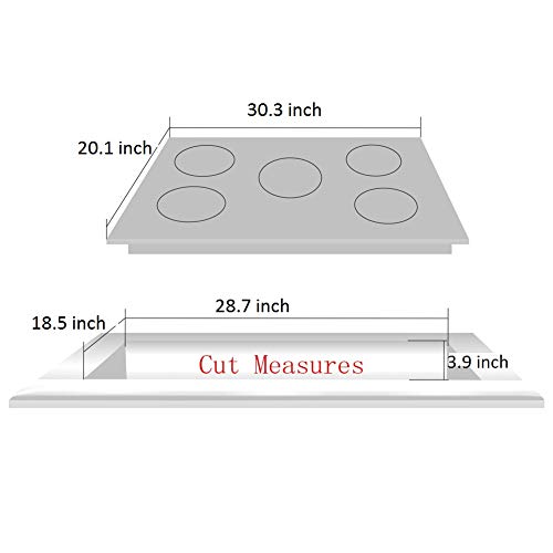 EPHIIONIY 76.2cm 5-Burner Gas Cooktop