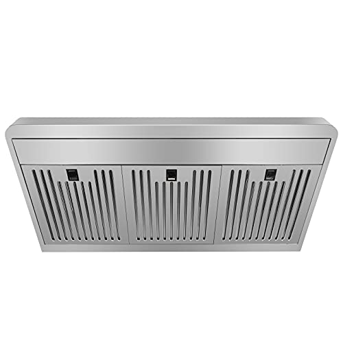 J.Polaris 30” Stainless Steel Under Cabinet Range Hood