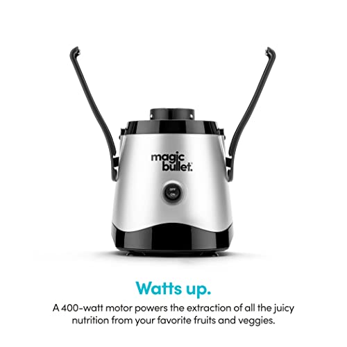 Magic Bullet Mini Juice Extractor, Black/Silver