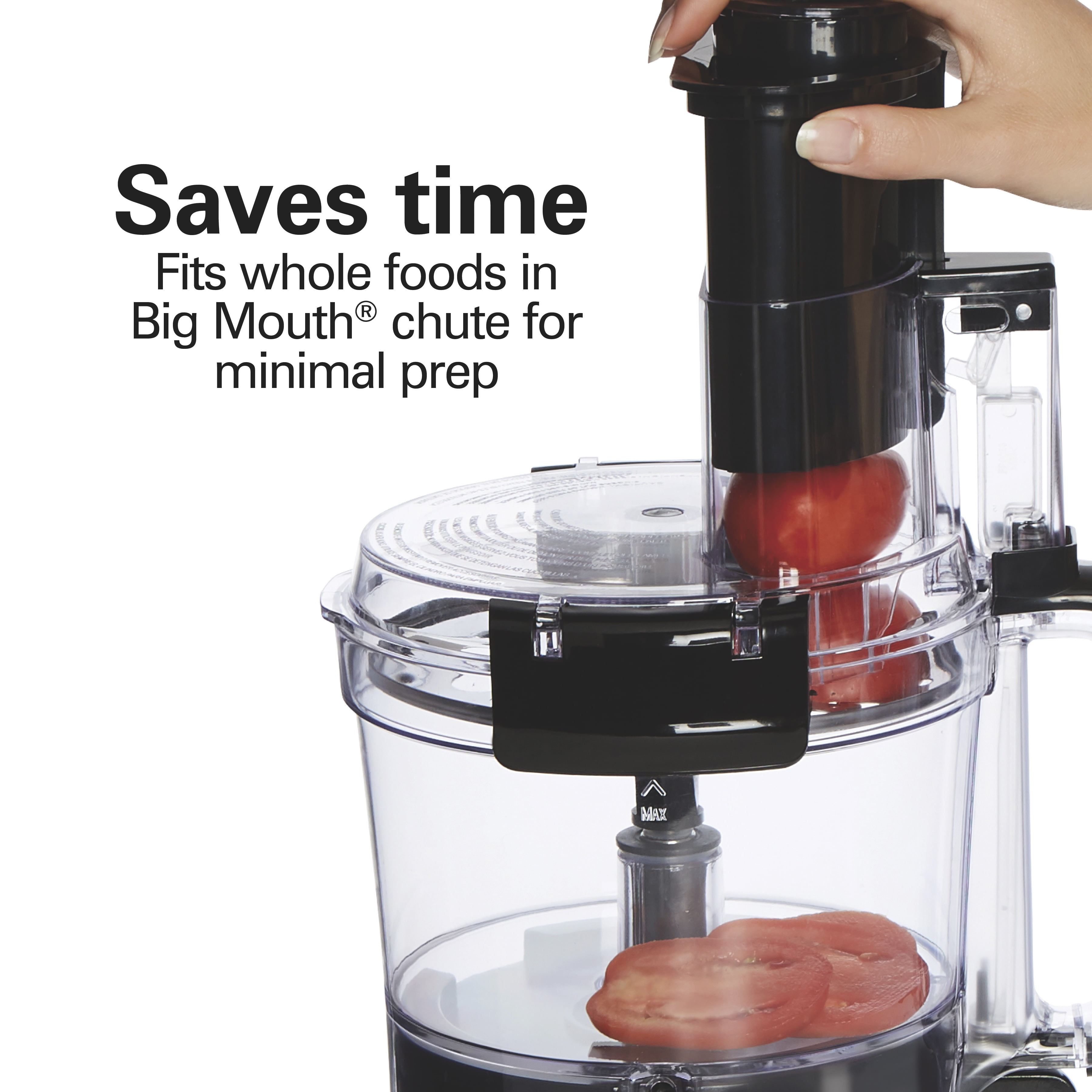 Hamilton Beach 10-Cup Stack & Snap Food Processor