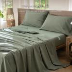 MooMee Queen Sheet Set - Soft Washed Cotton