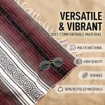 Authentic Mexican Falsa Blanket for Outdoor Fun