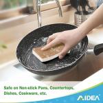 AIDEA Natural Cellulose Sponges, 6 Count