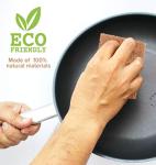 SCRUBIT Eco-Friendly Natural Scouring Pads (12 Pack)