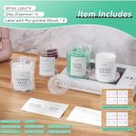 4 Pack Eco-Friendly Bathroom Organizers and Decor