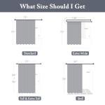 Madison Park Amherst Navy Microfiber Shower Curtain