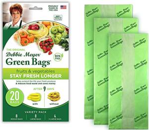 Debbie Meyer GreenBags 20-Pack for Fresh Storage
