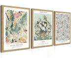 Set of 3 Vintage Sage Green Wall Art Prints