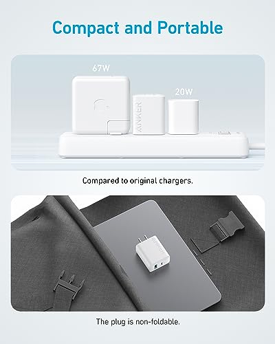 iPhone 15 Anker 20W Dual Port Wall Charger