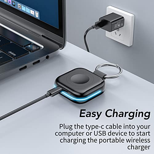 Apple Watch D11 Charging Station - Black