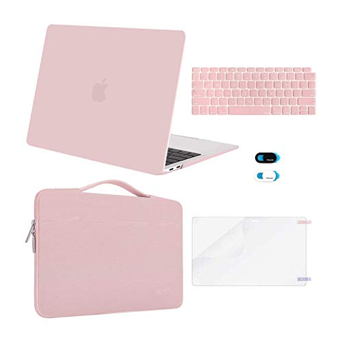 MOSISO MacBook Air 13" Case Set - Rose Quartz