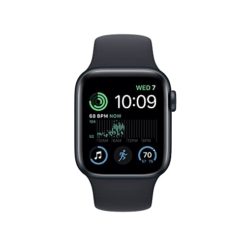 Apple Watch SE 2nd Gen GPS 40mm Midnight Bundle