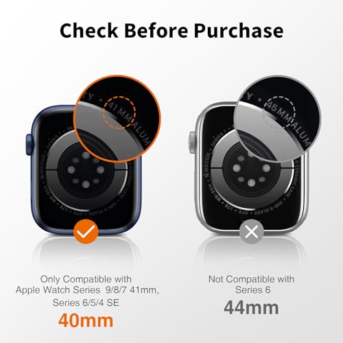 6 Pack Screen Protectors for Apple Watch 41mm