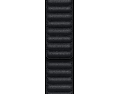Apple Leather Link Watch Band 45mm Midnight
