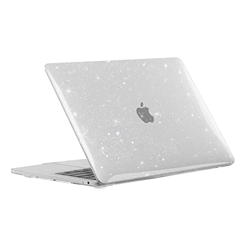 EooCoo Sparkly Clear Hard Case for MacBook Air