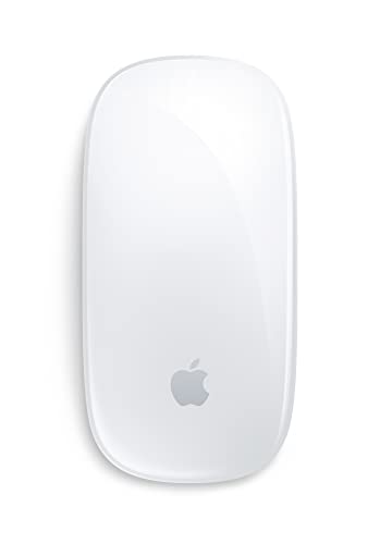 Apple Magic Mouse: Wireless, Rechargeable, Multi-Touch - White
