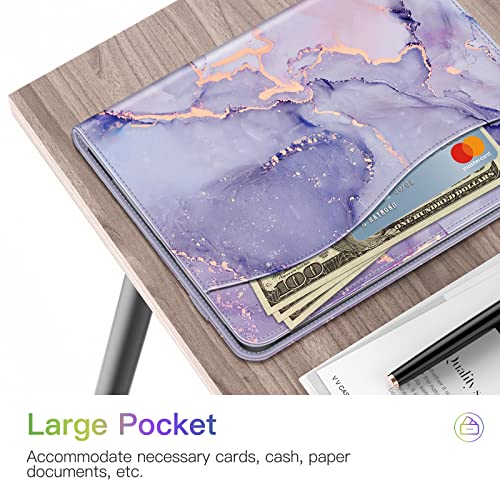 FINTIE iPad Air 11" Folio Case, Lilac Marble