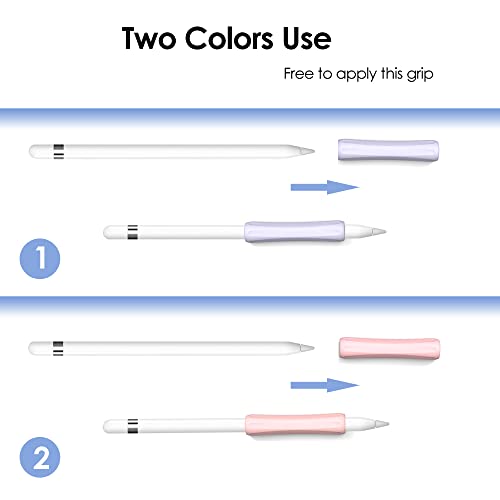 Apple Pencil 2nd & 1st Gen Ergonomic Grip Sleeve