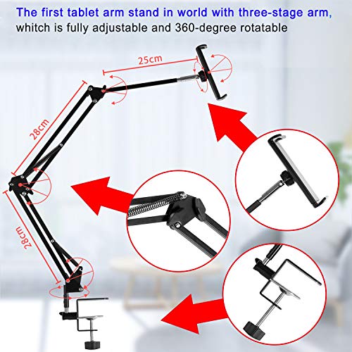 Adjustable Foldable Tablet Stand for iPad/iPhone