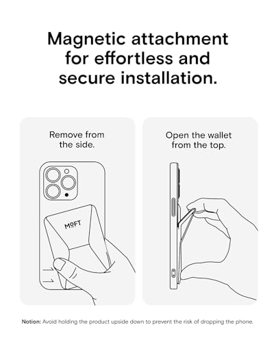 MOFT Magnetic Wallet Stand for iPhone 15/14/13/12