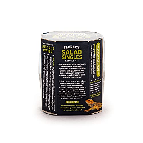 Fluker's All Natural Salad Singles for Bearded Dragons