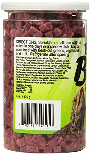 Nature Zone Nutri Bites Soft Food for Bearded Dragons