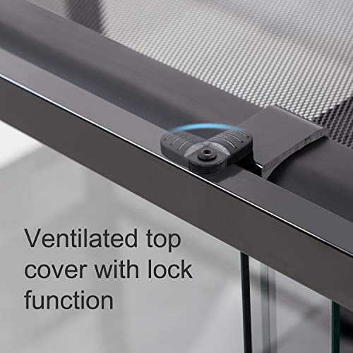 Repti Zoo 67 Gallon Glass Reptile Terrarium