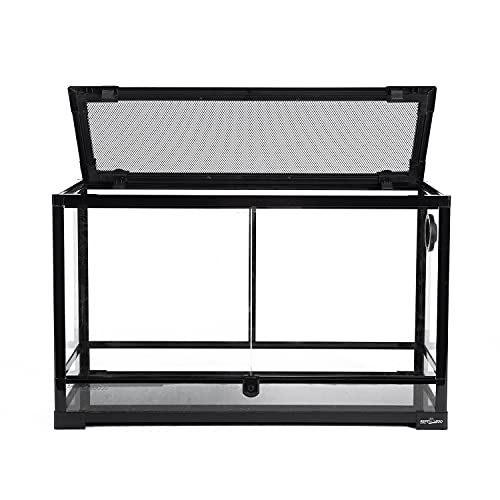 Repti Zoo 30 Gallon Glass Terrarium for Reptiles