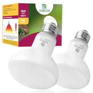 Reptile Heat Lamp Bulbs - 100W Basking Light