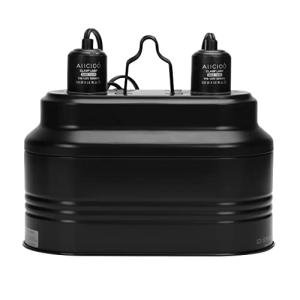 Aiicioo Dual Reptile Light Fixture for Bearded Dragons