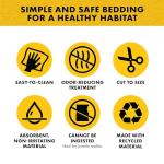 Bearded Dragon Substrate Floor Liner - Brown