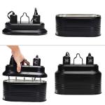 Aiicioo Dual Reptile Light Fixture for Bearded Dragons