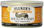 Fluker's Gourmet Mealworms for Bearded Dragons, 1.23 oz