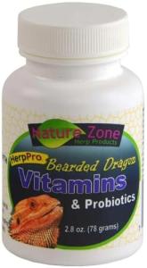 Nature Zone Bearded Dragon Vitamins & Probiotics 3oz