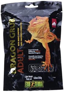 Exo Terra Dragon Grub 8.8 oz - High-Protein Food