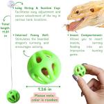 Interactive Feeder Ball for Bearded Dragons