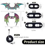 Bearded Dragon Harness and Leash Set - 2 Pack