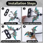 Bearded Dragon Harness and Leash Set - 2 Pack