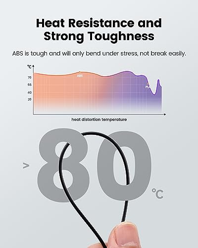 PEAKACE 1.75mm Black ABS 3D Printer Filament