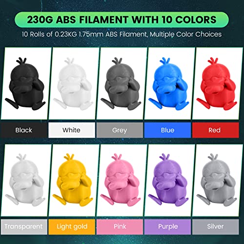 SUNLU 3D Printer Filament Bundle - 10 Colors