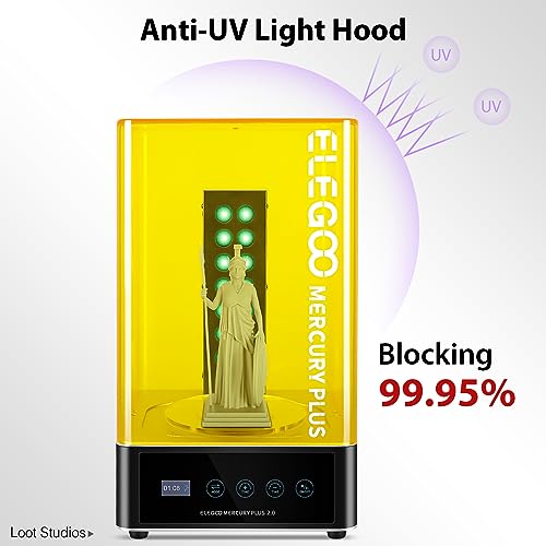 ELEGOO Mercury Plus 2.0 Resin Washing and Curing Machine