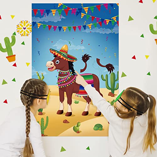 Pin the Tail on the Donkey Party Game