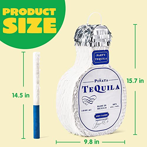 Tequila Bottle Piñata for Fiesta Fun