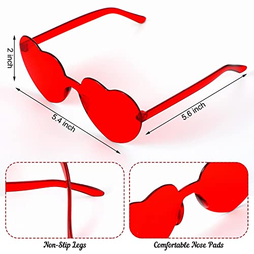 Colorful Wig Set with Sunglasses for Parties