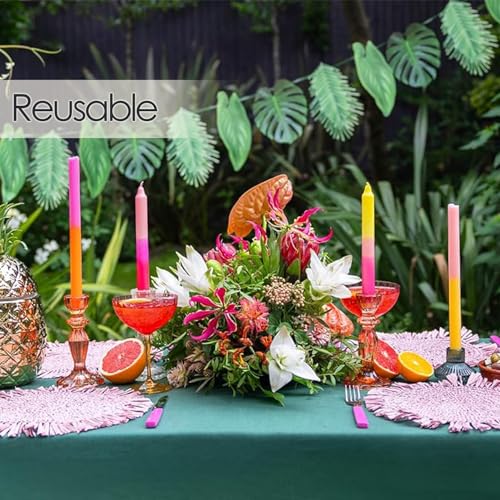 Tropical Palm Leaf Garland Party Decor - 2.6M